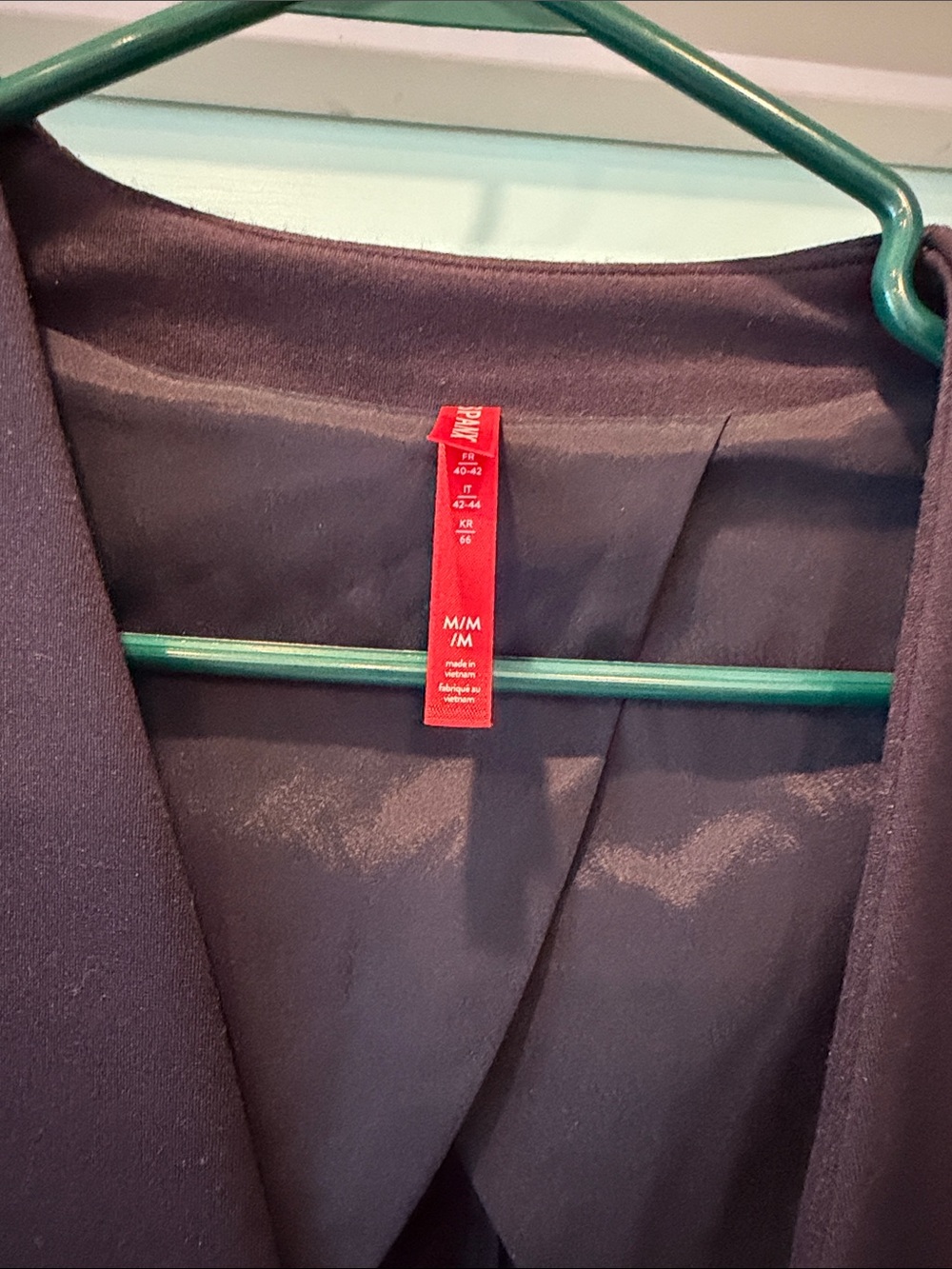 SPANX Dark Navy Single-Button Blazer - Picture 3 of 4